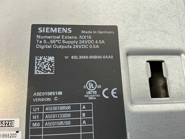 Siemens sinumerik numerical extens nx15 (3x) - afbeelding 6 van  6