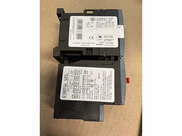 Siemens sirius combi motorbeveiliger/relais (4x2) - afbeelding 2 van  11