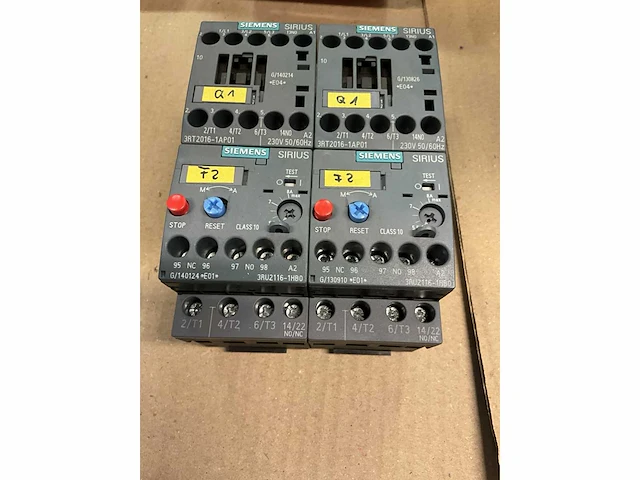 Siemens sirius combi motorbeveiliger/relais (4x2) - afbeelding 4 van  11