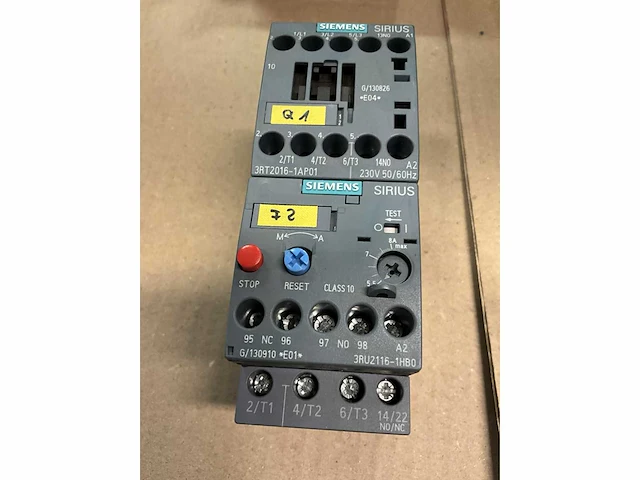 Siemens sirius combi motorbeveiliger/relais (4x2) - afbeelding 5 van  11