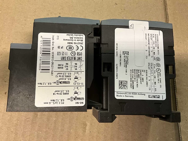 Siemens sirius combi motorbeveiliger/relais (4x2) - afbeelding 6 van  11