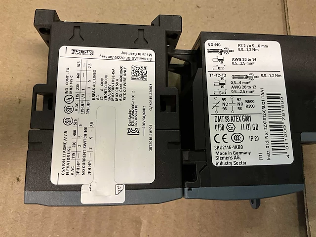 Siemens sirius combi motorbeveiliger/relais (4x2) - afbeelding 7 van  11
