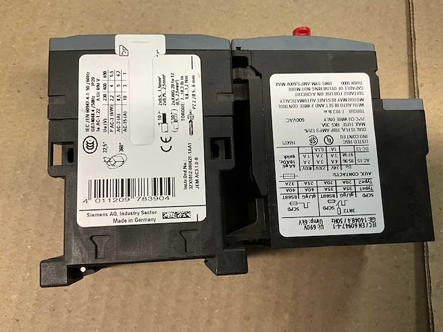 Siemens sirius combi motorbeveiliger/relais (4x2) - afbeelding 10 van  11