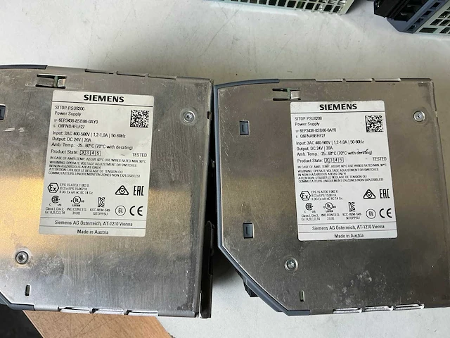 Siemens sitop psu power supply (6x) - afbeelding 4 van  5
