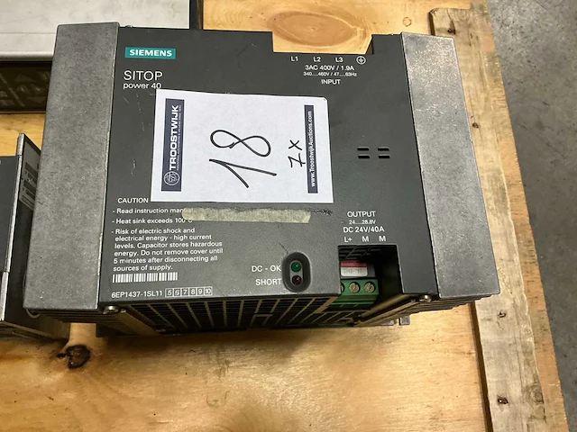 Siemens stroomconvertor (7x) - afbeelding 3 van  6