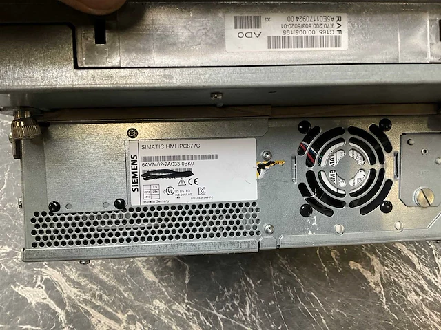 Siemens touch hmi ipc677c bedieningspaneel - afbeelding 5 van  5