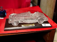 Sierauto "mercedes"in glas - afbeelding 1 van  1