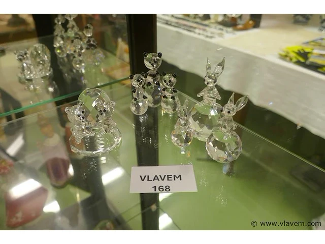 Sierbeeldjes in kristal - afbeelding 1 van  1