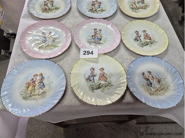 Sierborden 9 stuks - afbeelding 3 van  3