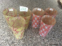 Sierglazen 6stuks - afbeelding 1 van  3