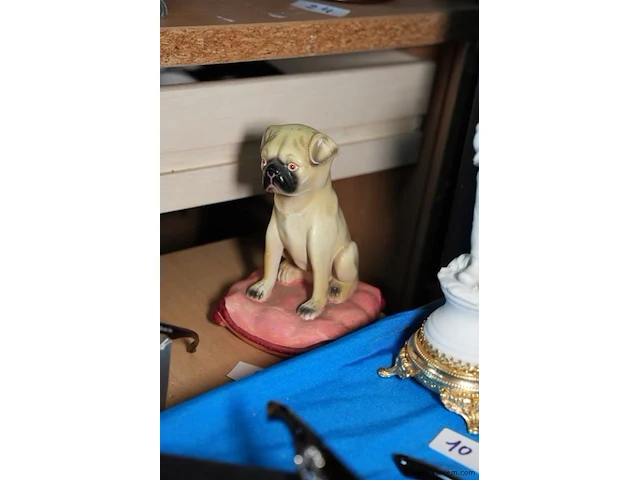 Sierhondje op kussentje - afbeelding 1 van  1