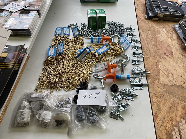 Sierkettingen schuifsloten haken - afbeelding 1 van  7