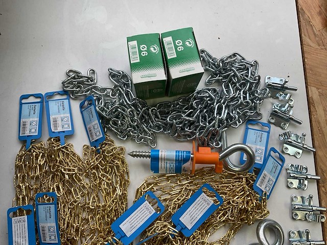 Sierkettingen schuifsloten haken - afbeelding 2 van  7