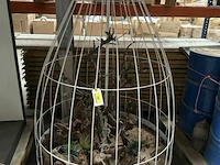 Sierkooi met versiering h170 x ø120 cm