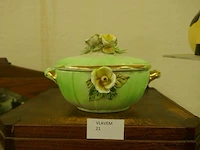 Sierpot met deksel - afbeelding 1 van  2