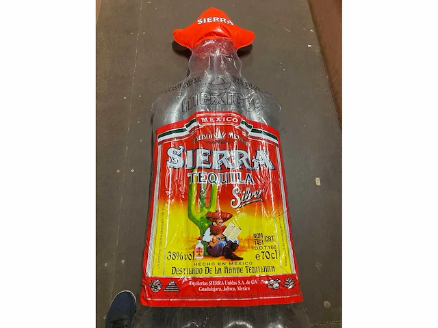 Sierra - tequilla - opblaasbare fles - afbeelding 3 van  4