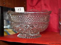 Sierschaal in glas - afbeelding 1 van  1