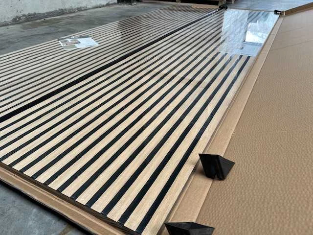 Sierstrip (10x) 3d akoestisch wandpaneel wit eiken 272x62x5cm - afbeelding 13 van  15