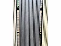 Sierstrip (10x) 3d akoestische wandpanelen ebbenhout eiken 2700x325x21mm - afbeelding 4 van  9