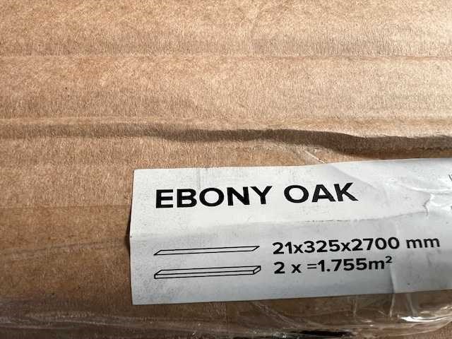 Sierstrips (42x) 3d akoestische wandpanelen ebbenhout eiken 2700x325x21mm - afbeelding 2 van  9