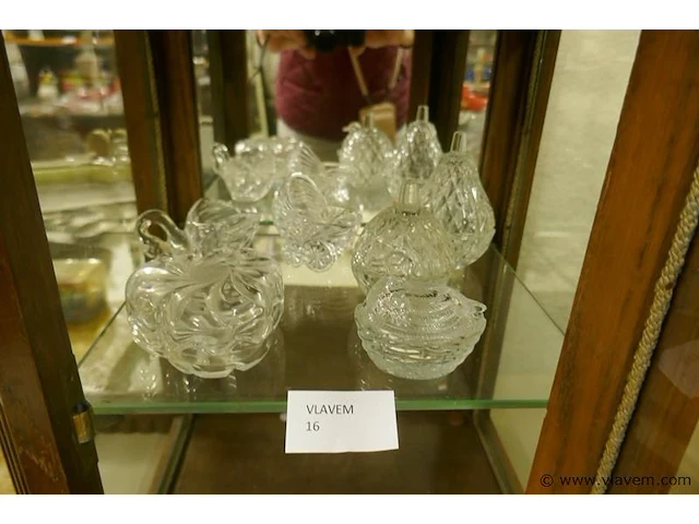 Siervoorwerpen in glas - afbeelding 1 van  1