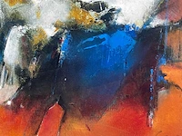 Sietse goverts - abstracte compositie - olie op doek - afbeelding 6 van  11