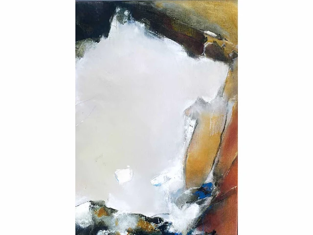 Sietse goverts - abstracte compositie - olie op doek - afbeelding 9 van  11