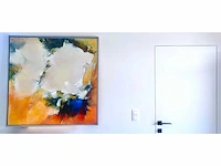 Sietse goverts - abstracte compositie - olie op doek - afbeelding 10 van  11