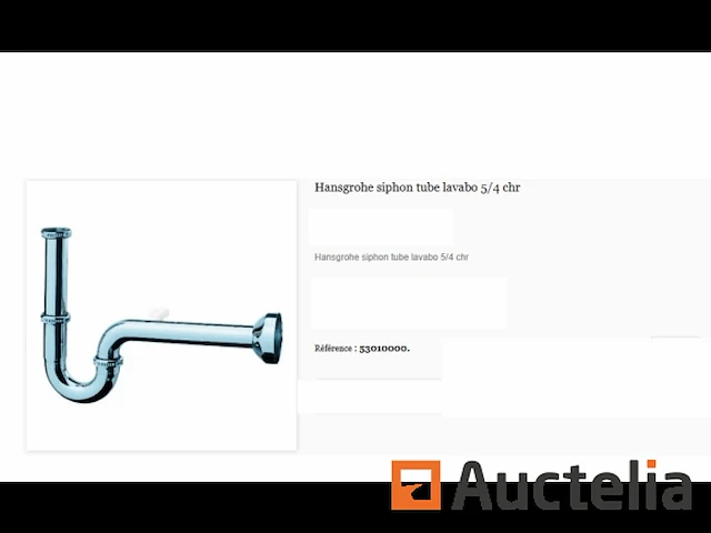 Sifon buis wastafel 5/4 chr hansgrohe - afbeelding 1 van  2