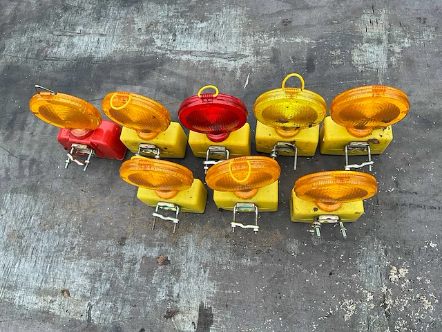 Signalisatie knipperlampen 8 stuks - afbeelding 2 van  3