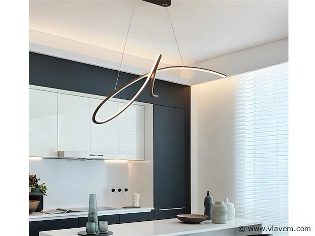 Signé led design armatuur zilver - afbeelding 5 van  8