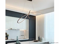 Signé led design armatuur zilver - afbeelding 5 van  8