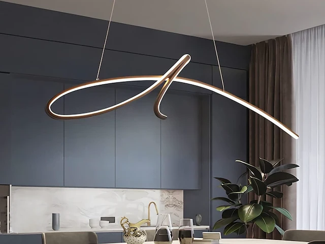 Signé led design armatuur zilver - afbeelding 2 van  8