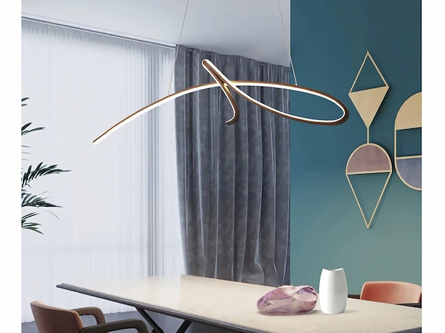 Signé led design armatuur zilver - afbeelding 3 van  8