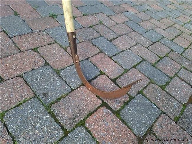Sikkel op steel - afbeelding 2 van  2