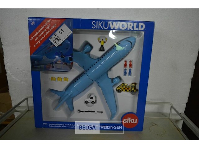 Siku speelgoed vliegtuig - afbeelding 1 van  5