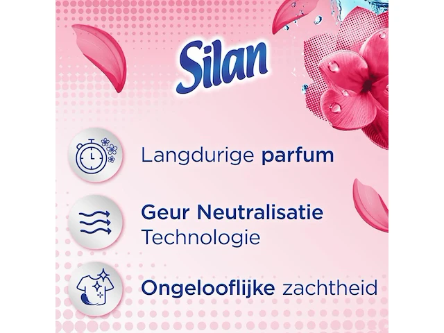 Silan wasverzachter floral crisp 37 wasbeurten 851 ml - afbeelding 3 van  3