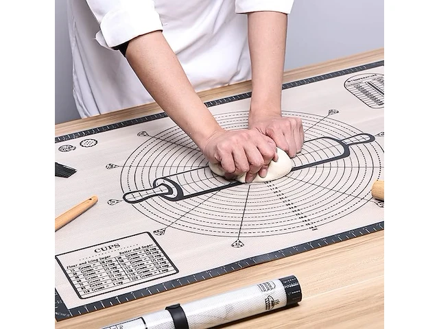 Siliconen bakmat (91 x 61 cm) - afbeelding 1 van  5