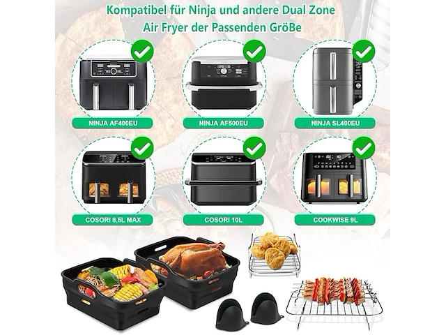 Siliconen vorm voor heteluchtfriteuse - afbeelding 5 van  5