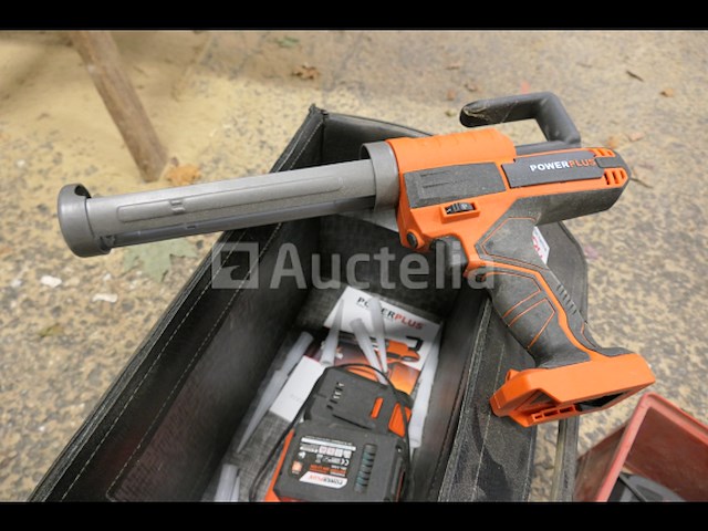 Siliconenpistool en schroevendraaier op batterijen - afbeelding 5 van  7