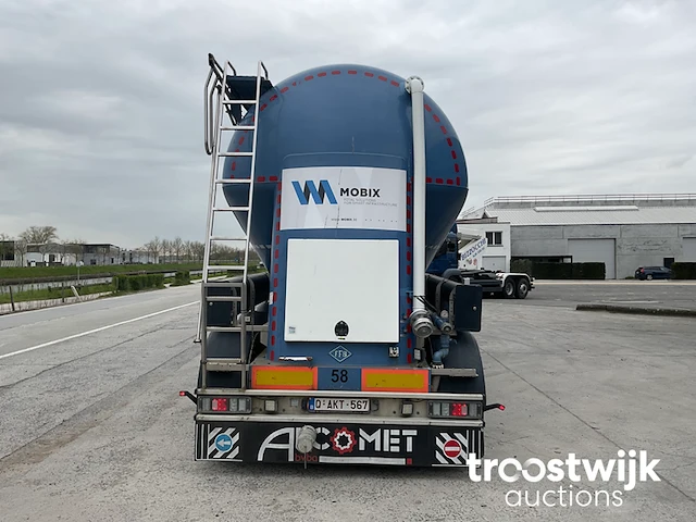 Silo oplegger bulktransport - afbeelding 8 van  11