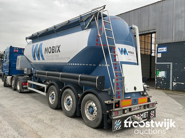 Silo oplegger bulktransport - afbeelding 9 van  11