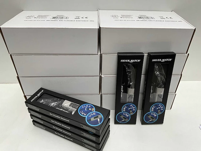 Silver match elektrische arc flexibele aansteker (48x) - afbeelding 1 van  8