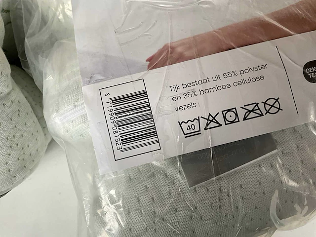 Silver star bamboo neksteunkussen (21x) - afbeelding 3 van  8