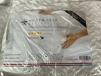Silver star traagschuim kussen (4x) - afbeelding 2 van  4