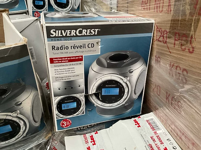 Silvercrest radio & wekker (42x) - afbeelding 1 van  4