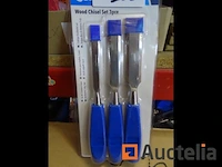 Silverine hout schaar set (3 stukken) - afbeelding 1 van  4