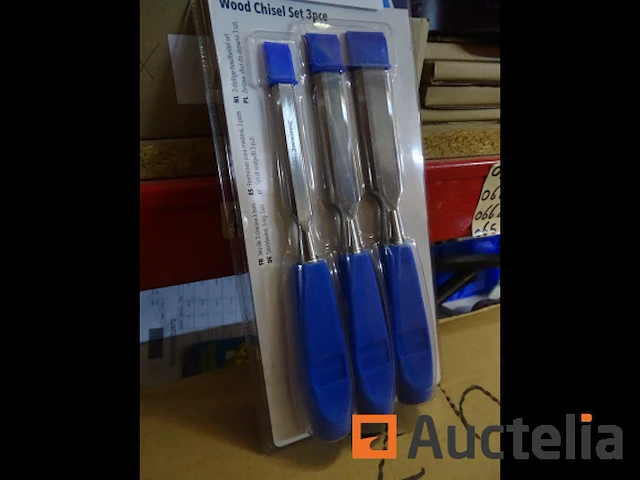 Silverine hout schaar set (3 stukken) - afbeelding 2 van  4