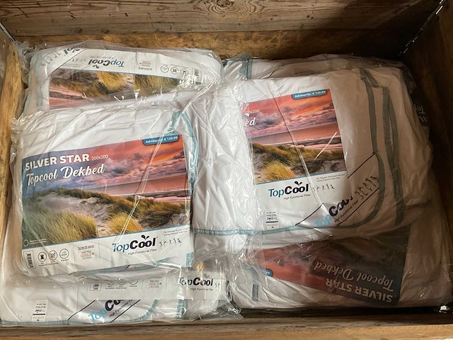 Silverstar topcool dekbed 200 x 200 cm (9x) - afbeelding 1 van  5