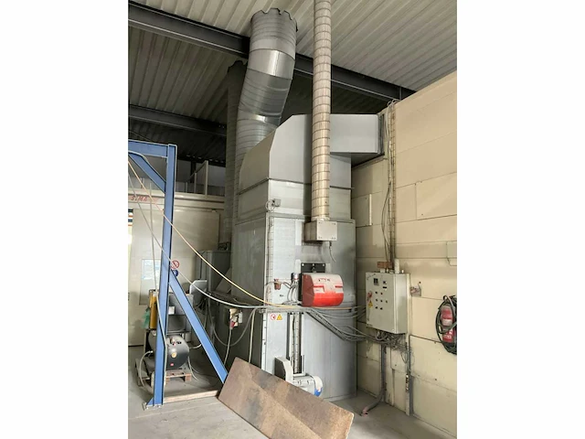 Sima indistruele spuitcabine & droogcabine + rail systeem - afbeelding 5 van  21